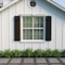 Ekena Millwork Rustic Two Board Joined Board-n-Batten Rough Sawn Faux Wood Shutters, 11W x 36H, PR SHUBJS11X36RSPR - alternate 4
